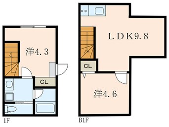 間取図 HJ PLACE TAKANAWA