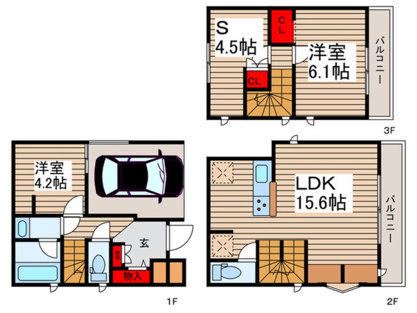 間取図 Kolet市川＃13