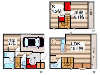 間取図 Kolet市川＃13