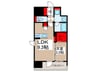 ﾘﾋﾞｵﾚｿﾞﾝ松戸ｽﾃｰｼｮﾝﾌﾟﾚﾐｱ（801） 1LDKの間取り