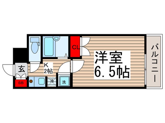 間取り図 サンテミリオン門前仲町(704)