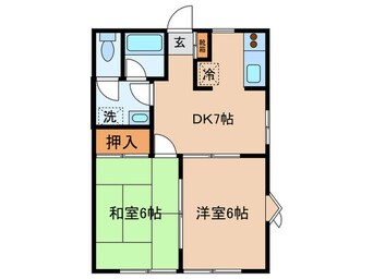 間取図 エスポワ－ル