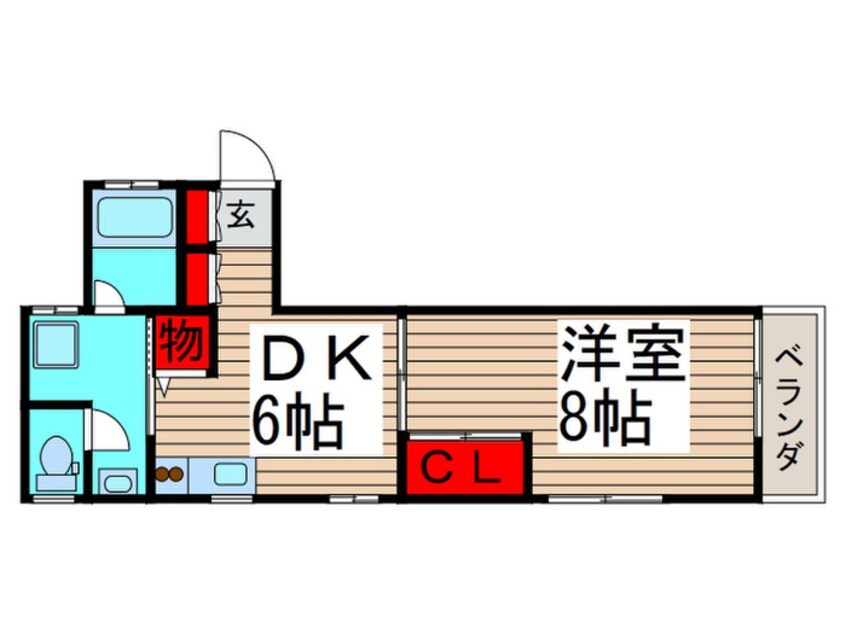 間取図 スマイルガ－デン柏井
