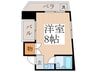 後藤ハイツ 1Rの間取り