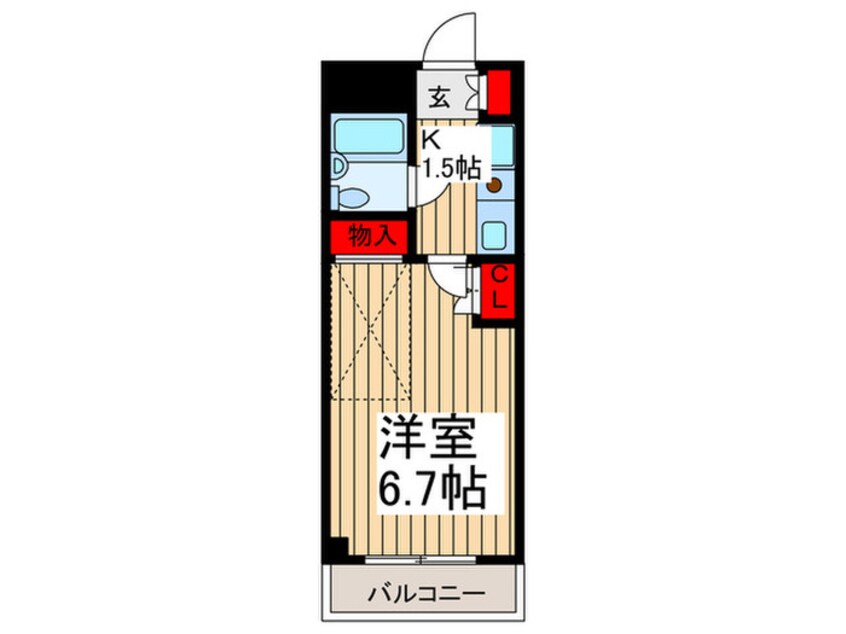 間取図 カ－サベルデ