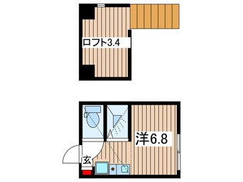 間取図 ハーモニーテラス北小岩XⅡ