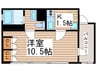 ＦＬＡＴ　Ｙ 1Kの間取り