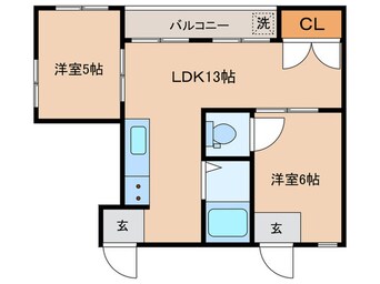 間取図 シルベーヌ大森