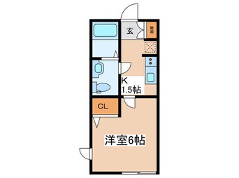 間取図 仮）アザーレ・パッシオ