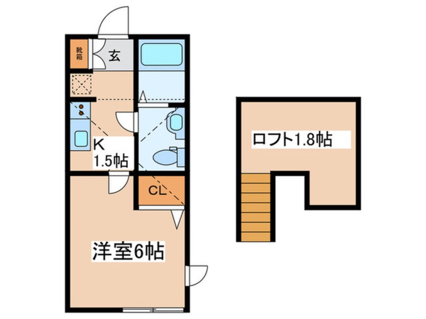 間取図 仮）アザーレ・パッシオ