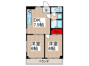 間取図 グレース長澤