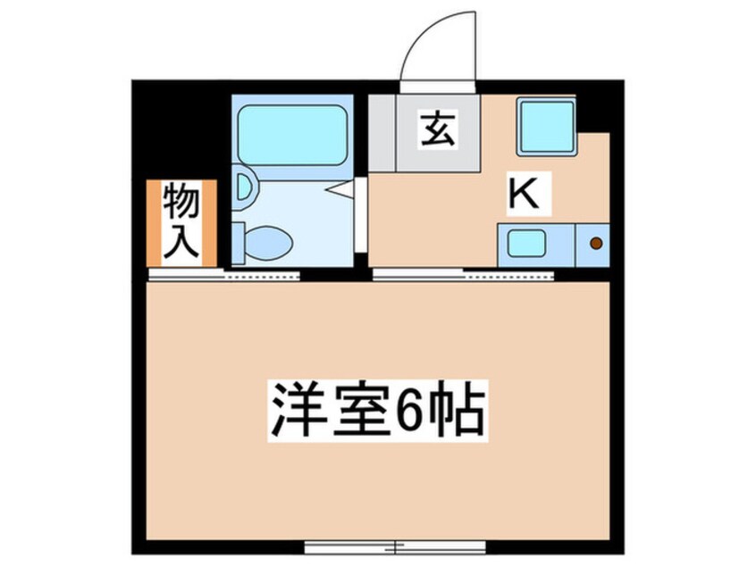 間取図 スカイハイツ