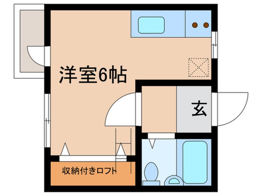 間取図 パティオ武蔵野