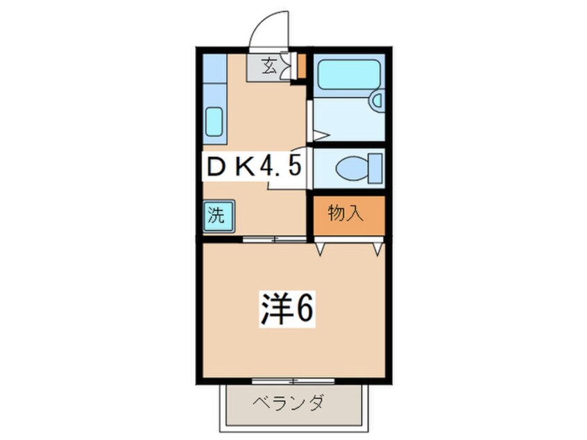 間取図 シャルマンハイム