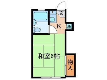 間取図 浅間荘