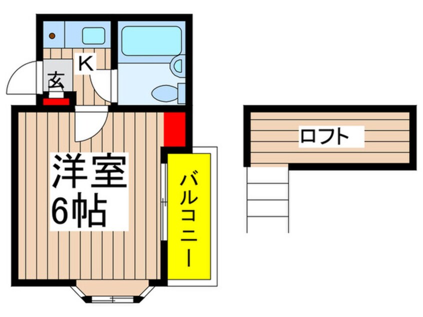 間取図 プレイスドオーリー