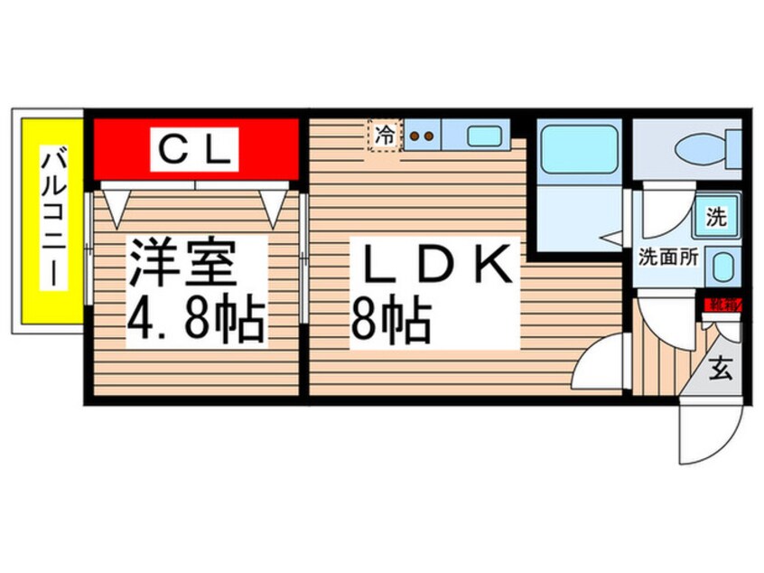 間取図 ロアジス幕張