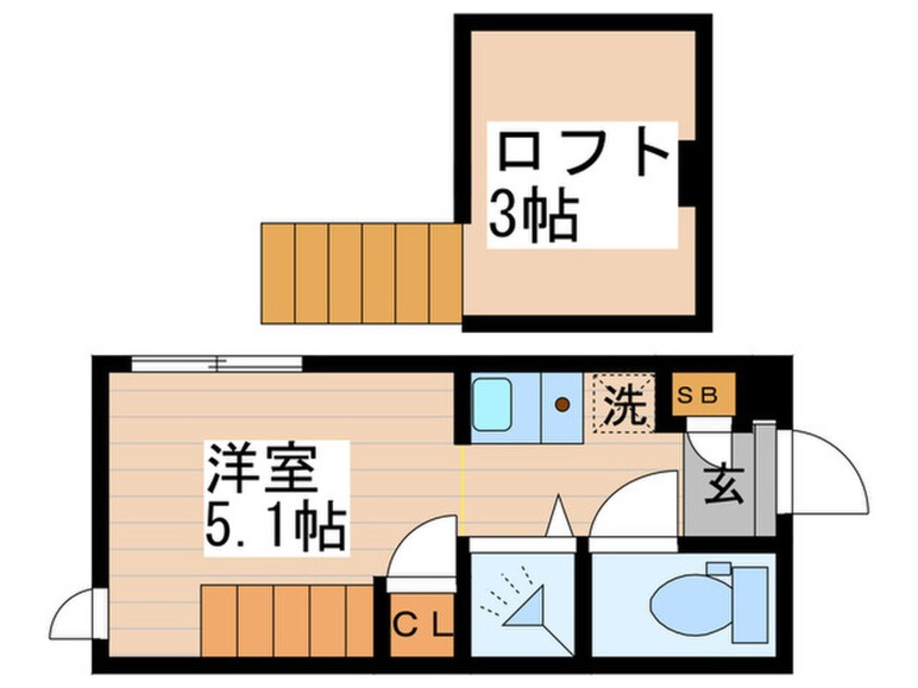 間取図 ハーモニーテラス西荻南