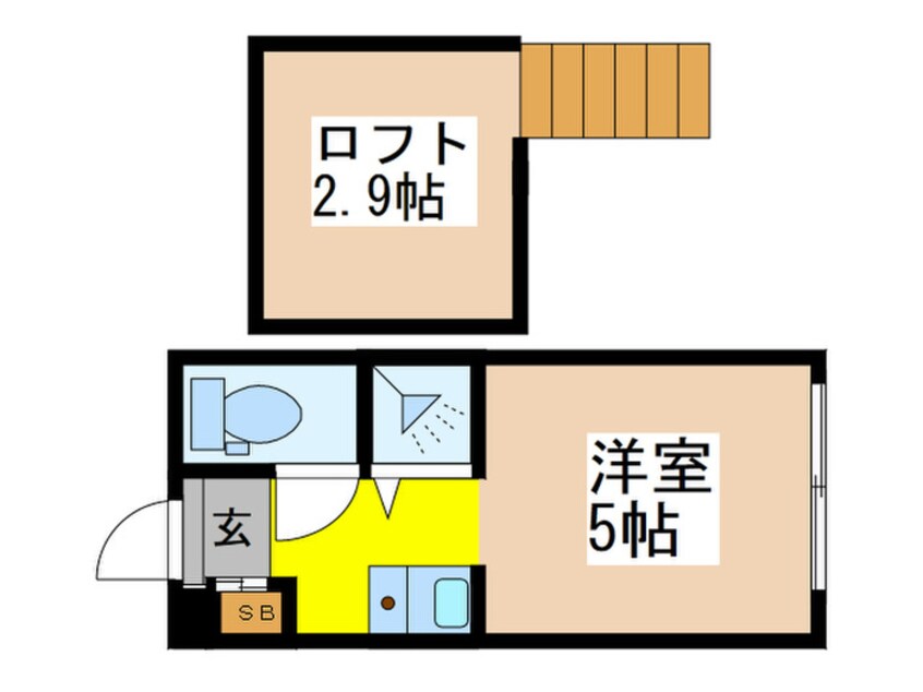 間取図 ハーモニーテラス西荻南