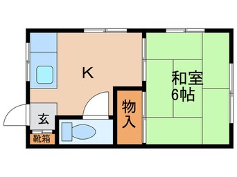 間取図 第五福寿荘