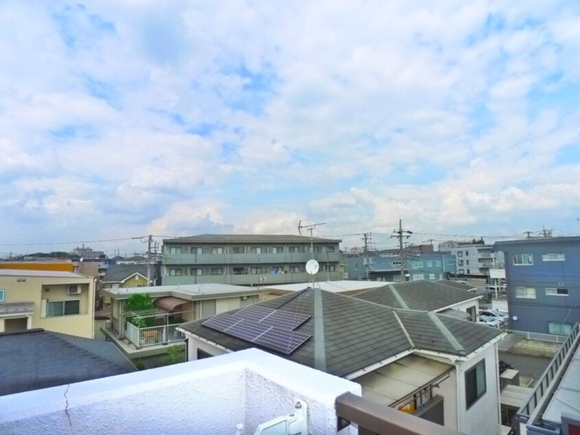 室内からの展望 スカイコート柏（４０６）