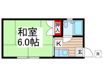 間取図 ＣＯＺＹコ－トⅠ