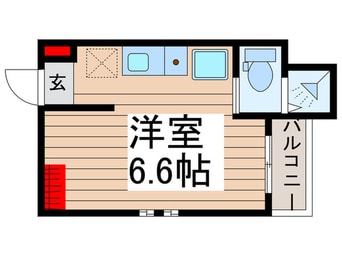 間取図 Ｇｌａｎｚ東日暮里