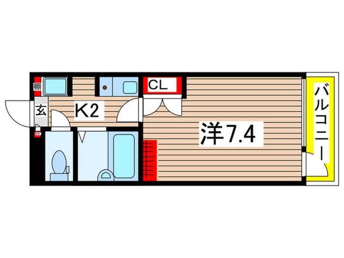 間取り図 リバーフロントプラザ