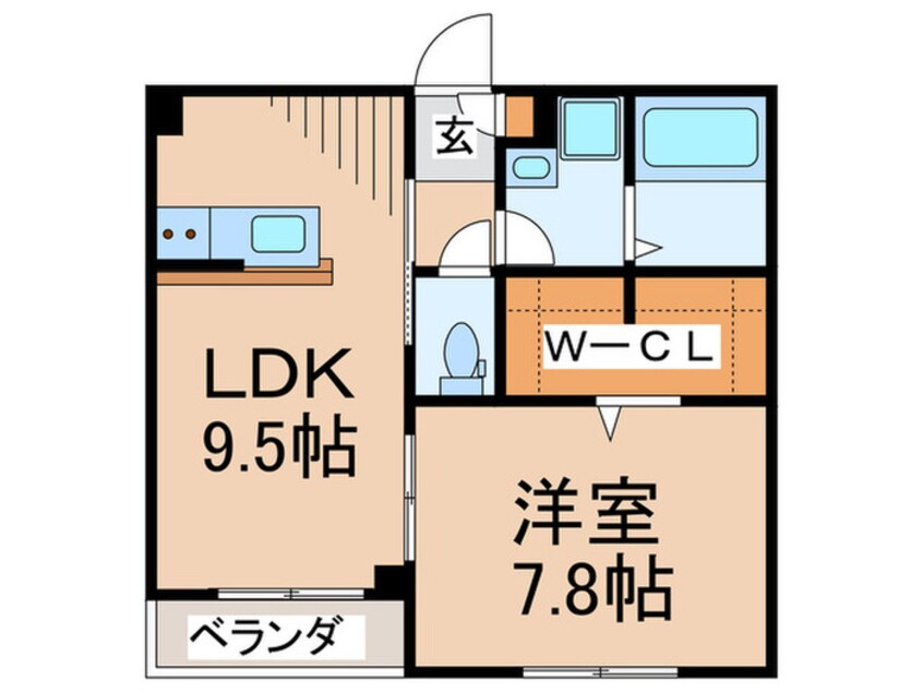 間取図 ラ・フォリア成城