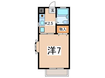 間取図 コ－ポ和泉