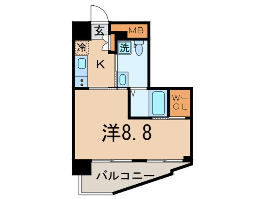 間取図 Ｍｉａ　ＣａｓａⅡ