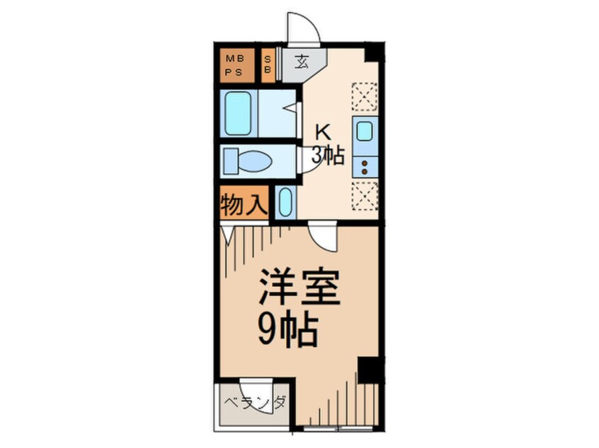 間取図 エスポワール町屋