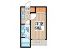 ベルメント陣屋前B棟 1Kの間取り