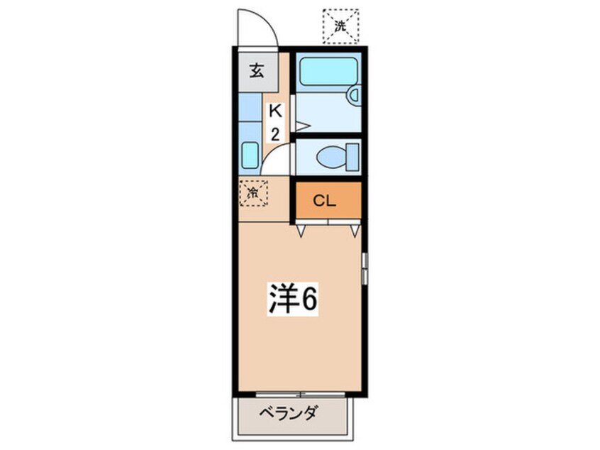 間取図 グリ－ンヒル