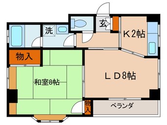 間取図 ハイネスイイダ