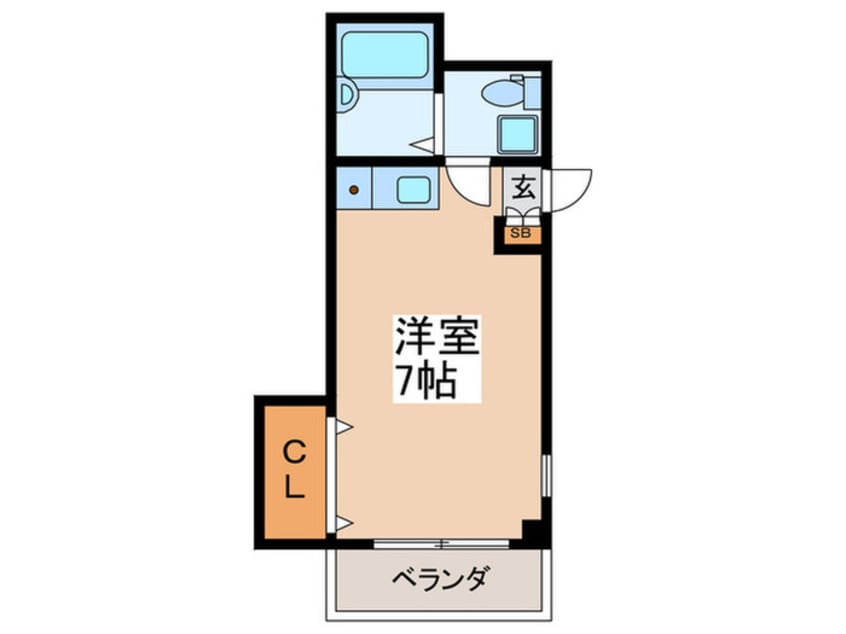 間取図 安田ビル