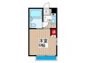 エクセル小川 1Kの間取り