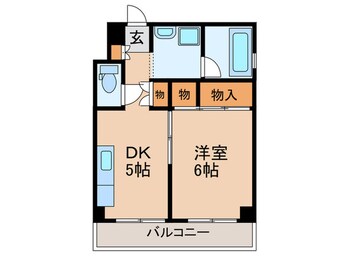 間取図 シャトー常盤台