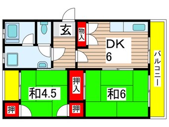 間取図 桜木ハイム