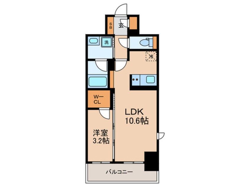 間取図 ラグゼナ用賀