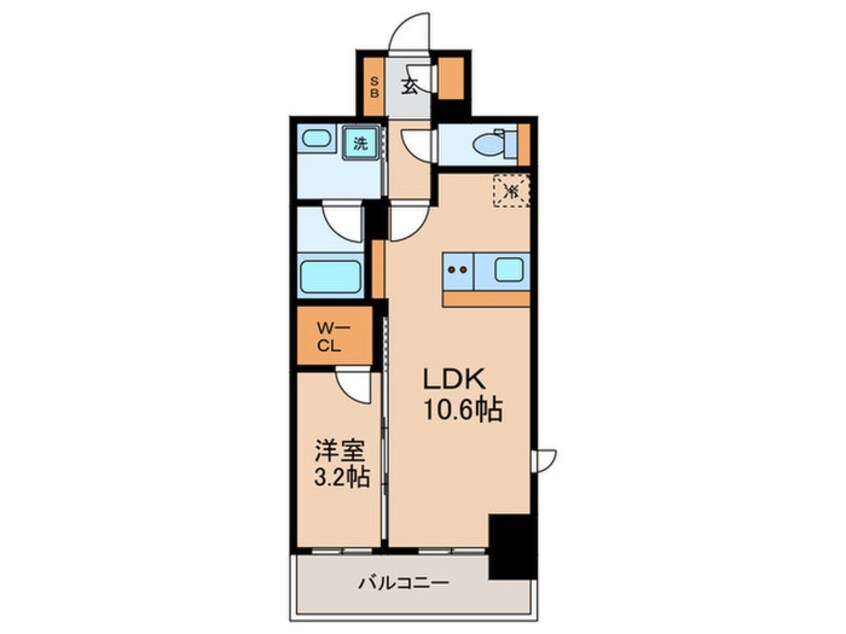 間取図 ラグゼナ用賀