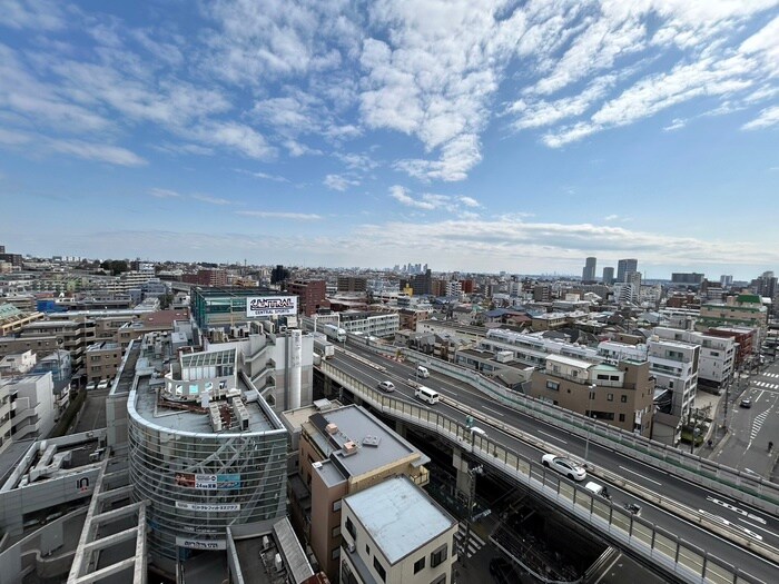 室内からの展望 ラグゼナ用賀