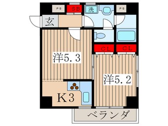 間取図 板橋ヒルトップマンション