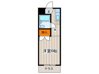 間取図 ハイツフォンテ－ヌ