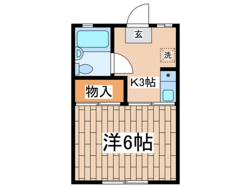 間取図 リミアール鶴ケ峰