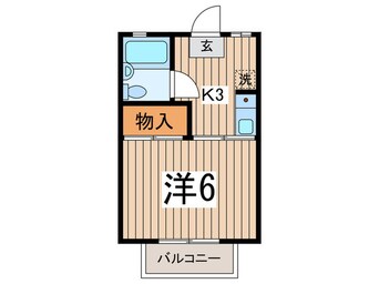 間取図 リミアール鶴ケ峰