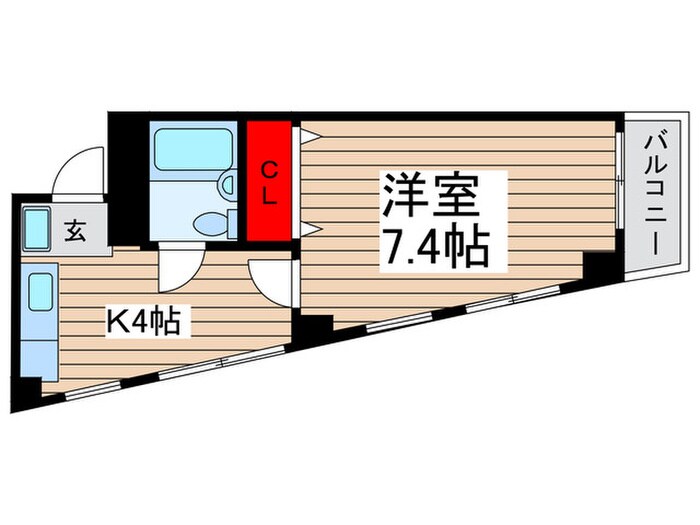 間取り図 勝どきビル