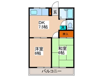 間取図 ル・ヴィラ－ジュ
