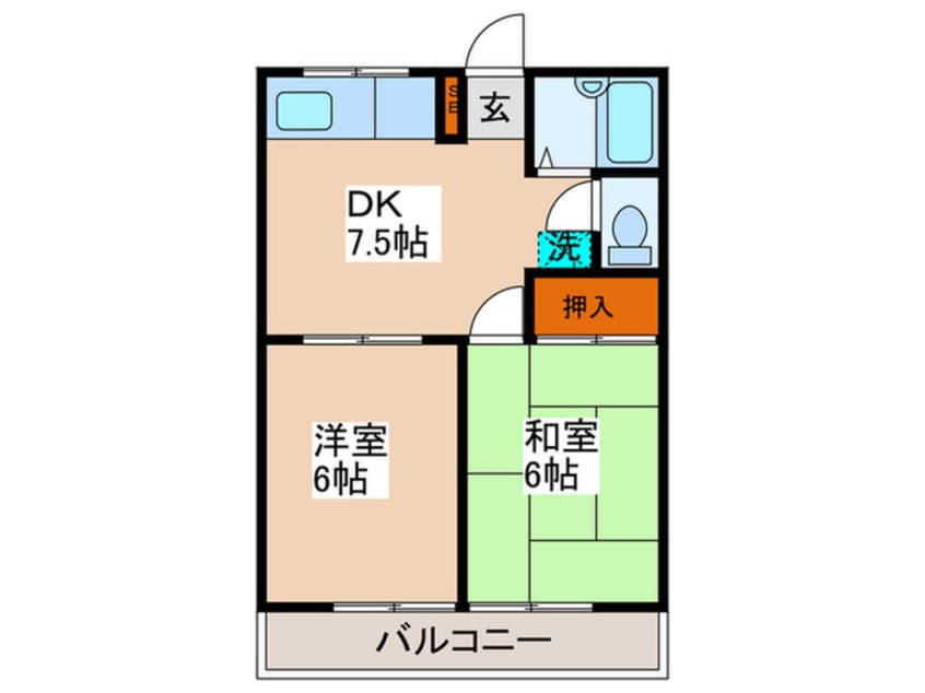 間取図 ル・ヴィラ－ジュ