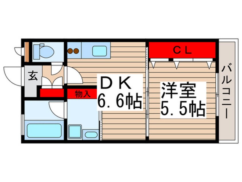 間取図 フェコンド